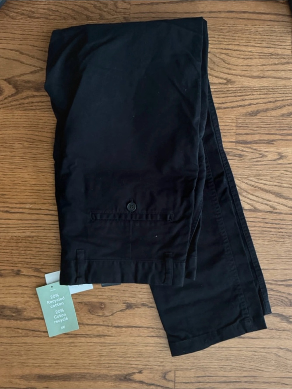 H&M Men's Black Chino Pants